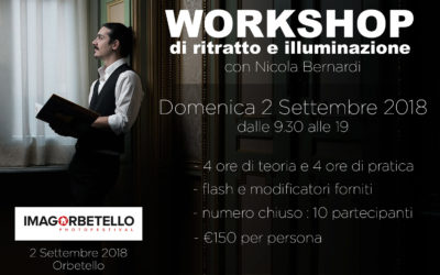 Workshop di Ritratto e Illuminazione con Nicola Bernardi