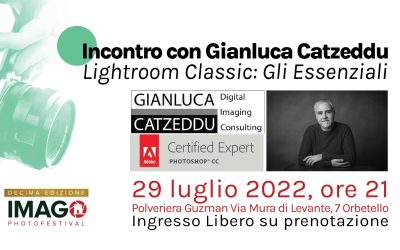 Incontro Lightroom Classic: Gli essenziali con Gianluca Catzeddu Adobe Guru